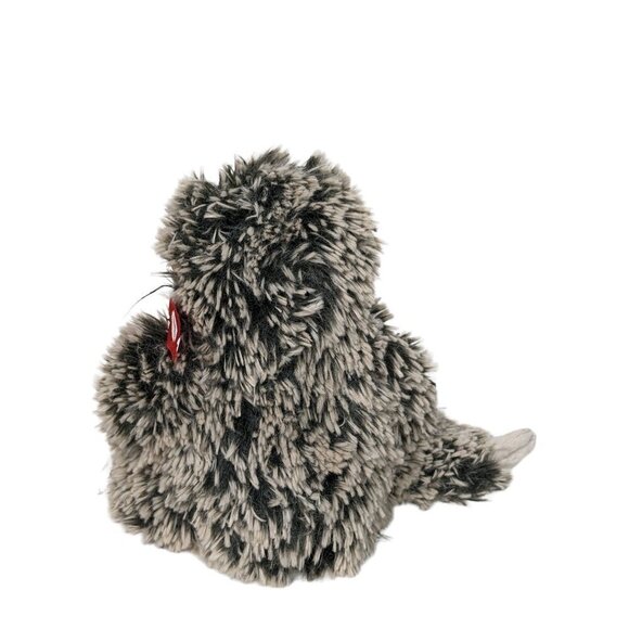 The Petting Zoo Sloth Plush Stuffed Animal Heart Gray Black - Picture 3 of 7